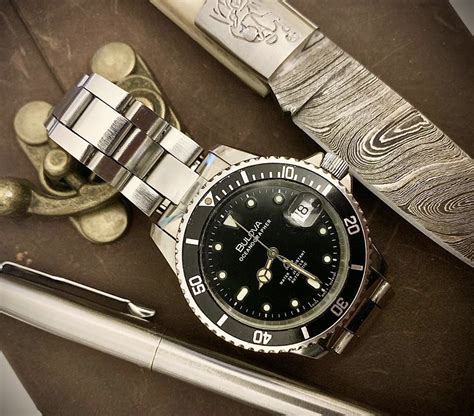 bulova 1452 rolex submariner style|Rolex Submariner review.